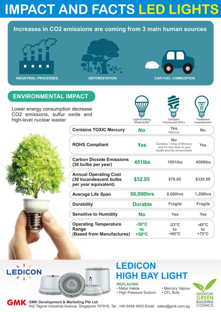 Impact and Facts LED Lights